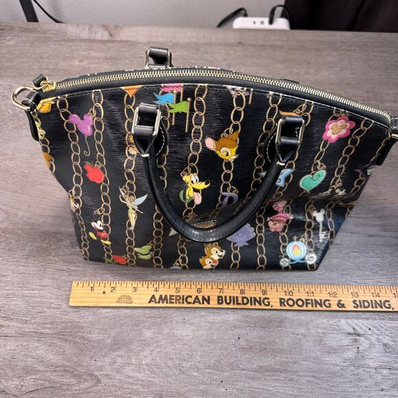 Disney Dooney & Bourke Charms Satchel and Wristlet Black - Picture 9 of 11